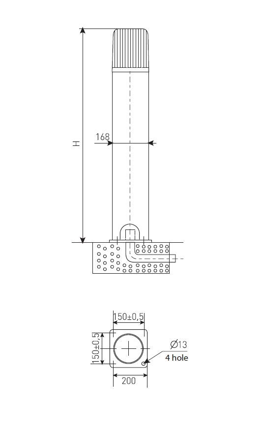 РТУ07-80-002 (прозрачный б/подз.части h-1,0)